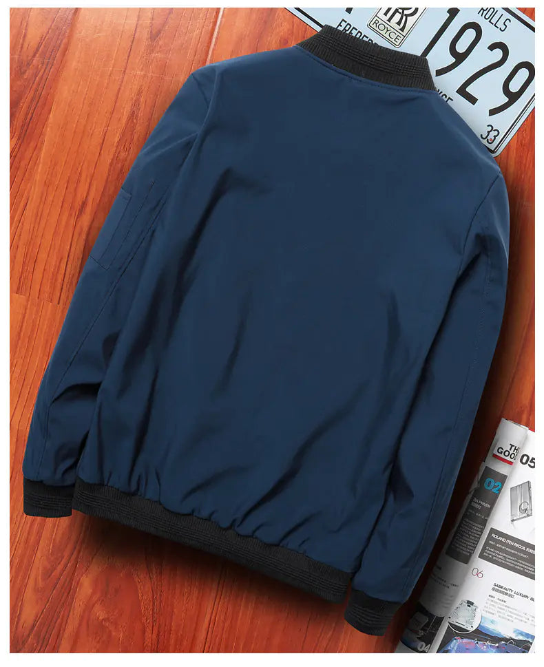 Autumn Style Men's Jacket - Youth & Comfort