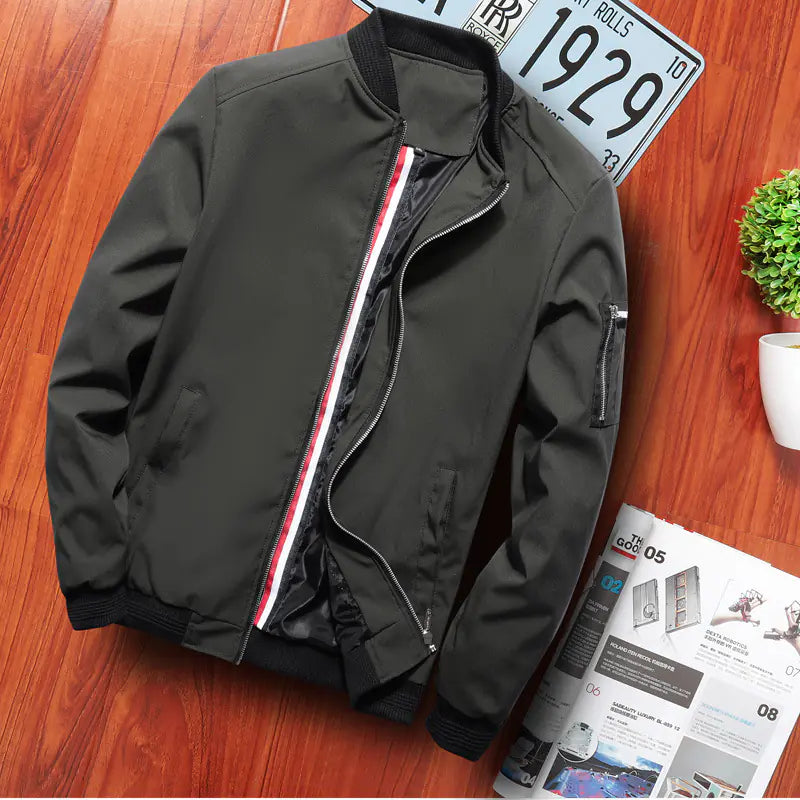 Autumn Style Men's Jacket - Youth & Comfort