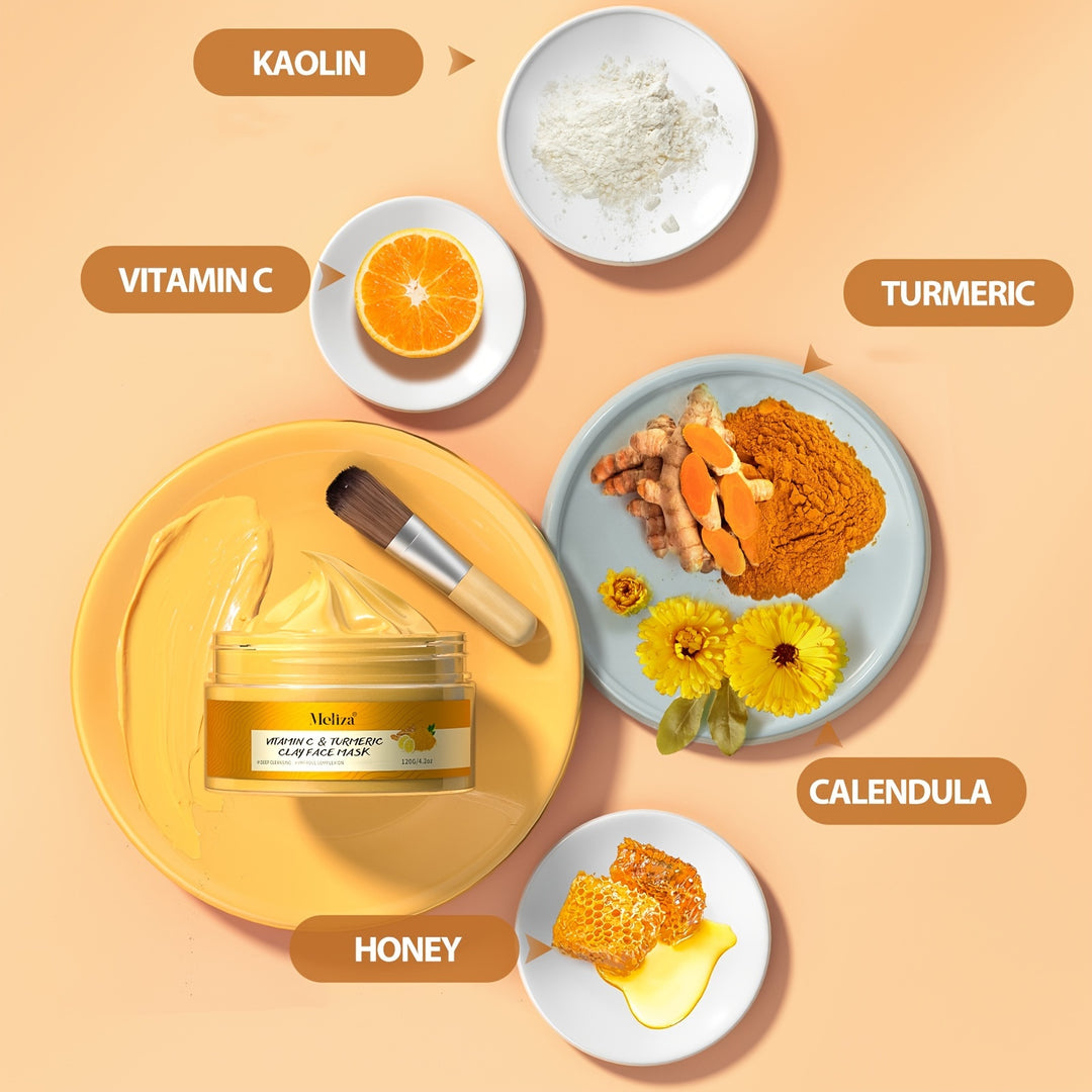 Turmeric Vitamin C Mud Mask