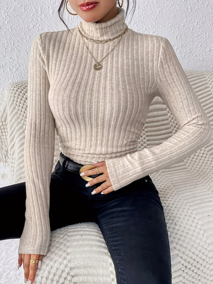 Autumn And Winter Milk White Sweater