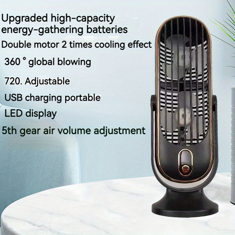 Dual Motor Air Conditioner – Portable