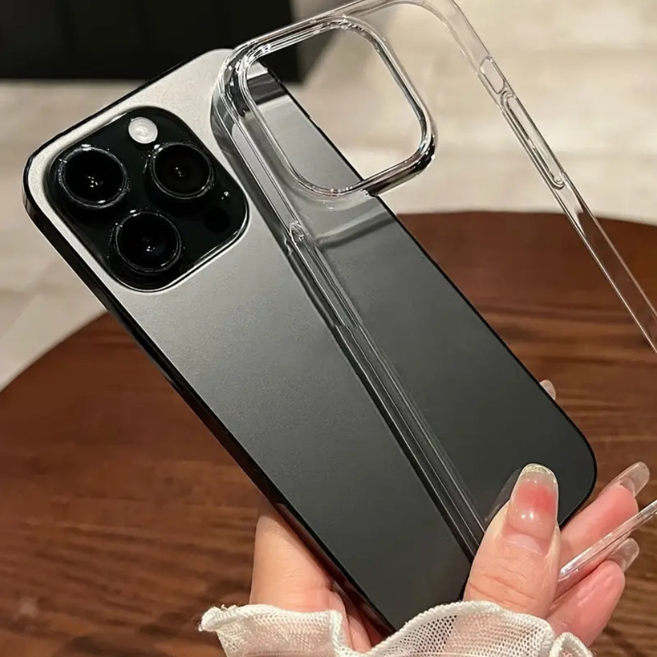 Luxury Clear Soft TPU Shockproof Case for Iphone 16 15 14 13 12 11 Pro Max 16 15 14 Plus 13 12 Mini X XS Max XR 8 7 Plus Back Cover Phone Accessories