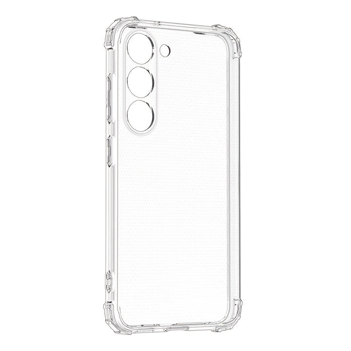 Protect Your Samsung Galaxy with our Transparent Shockproof Phone Case - Perfect Fit for S8/S9/S10/S10 PLUS/S23/S22/S21/S20 FE 5G, Thick Cover, Tempered with Halo, Fits Stand, Protects Privacy - Great Quality Guaranteed!