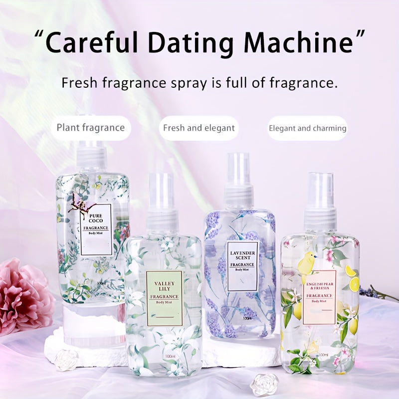 Refreshing 100ml Charming Eau De Toilette Spray - Floral & Oriental Scents, Perfect for Gifting