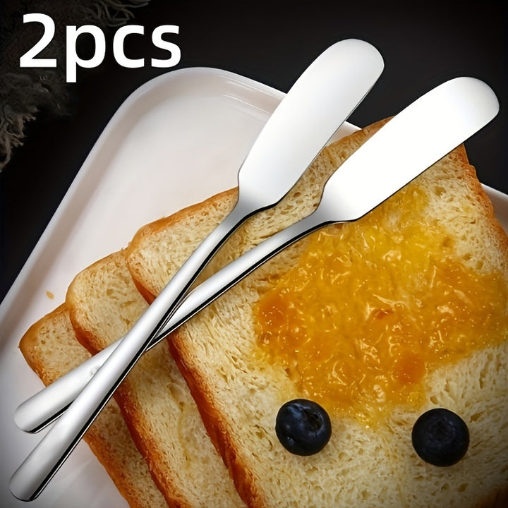 Stainless Steel Cheese & Butter Knife Set