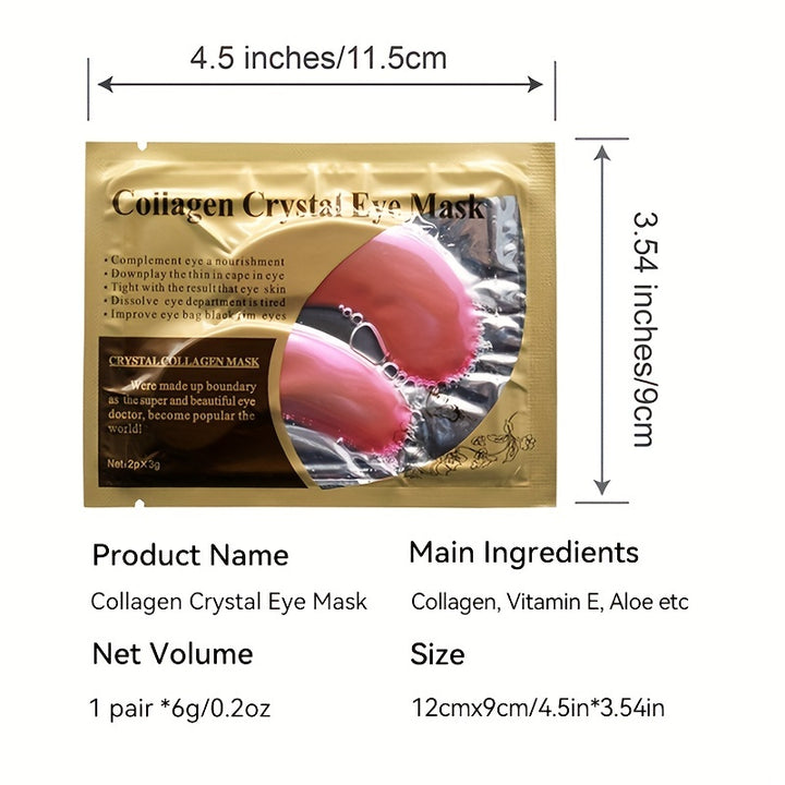 Pink Hyaluronic Eye Mask