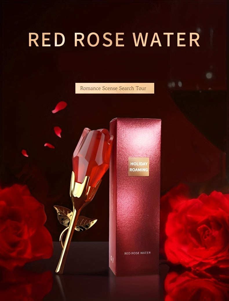 Romantic Red Rose Perfume For Women, Refreshing And Long Lasting Fragrance With Floral Notes, Perfume For Dating And Daily Life, An Romantic Gift For Her