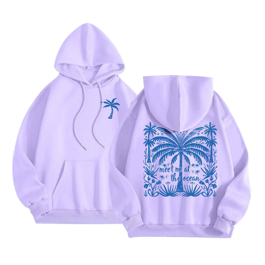 Pink Pom Puff Trendy Pullover Hoodie 2024