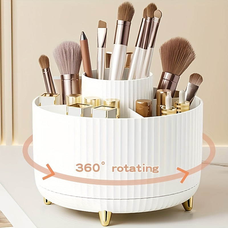 Rotating Makeup Organizer – Cosmetic Storage Caddy