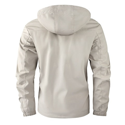 New Men's Fashion Casual Windbreaker Jacket, Spring Outdoor Thin Jacket