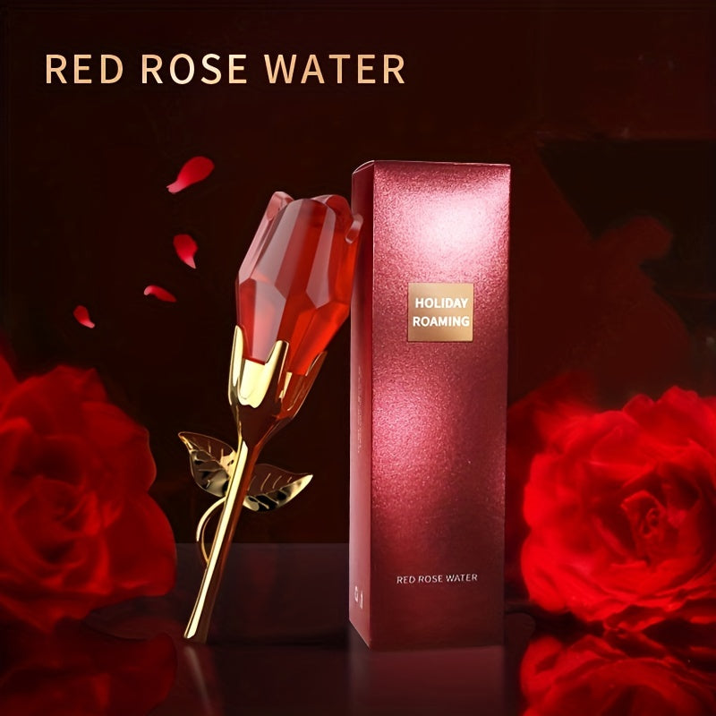 Romantic Red Rose Perfume For Women, Refreshing And Long Lasting Fragrance With Floral Notes, Perfume For Dating And Daily Life, An Romantic Gift For Her