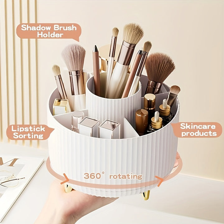 Rotating Makeup Organizer – Cosmetic Storage Caddy