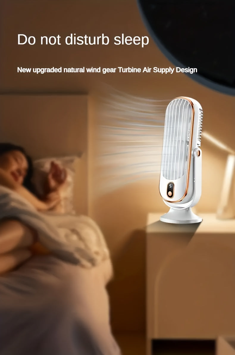 Portable Air Conditioner Fan – 5-Speed Dual Motor