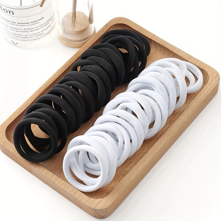 Minimalist Hair Bands Set – Elastic Ropes