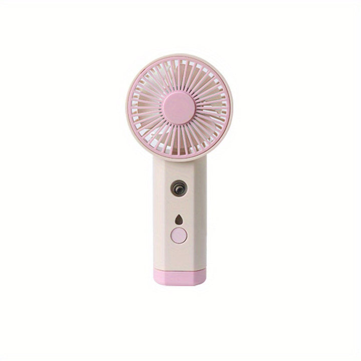 Portable Air Conditioner, MiNi USB Evaporative Air Conditioner Fan, Cordless Rechargeable Personal Fan, Cooling Air Humidification Spray Fan Silent Water Cooling Fan