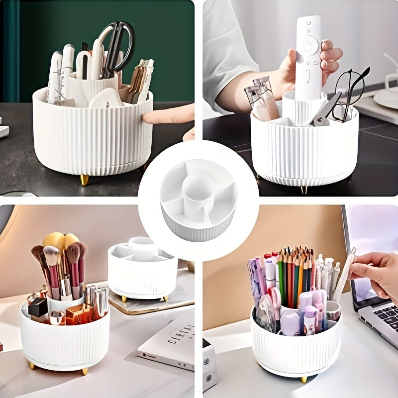 Rotating Makeup Organizer – Cosmetic Storage Caddy