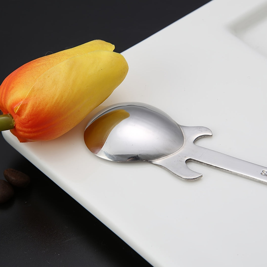 Creative Guitar Spoon – Stainless Steel for Coffee & Desserts