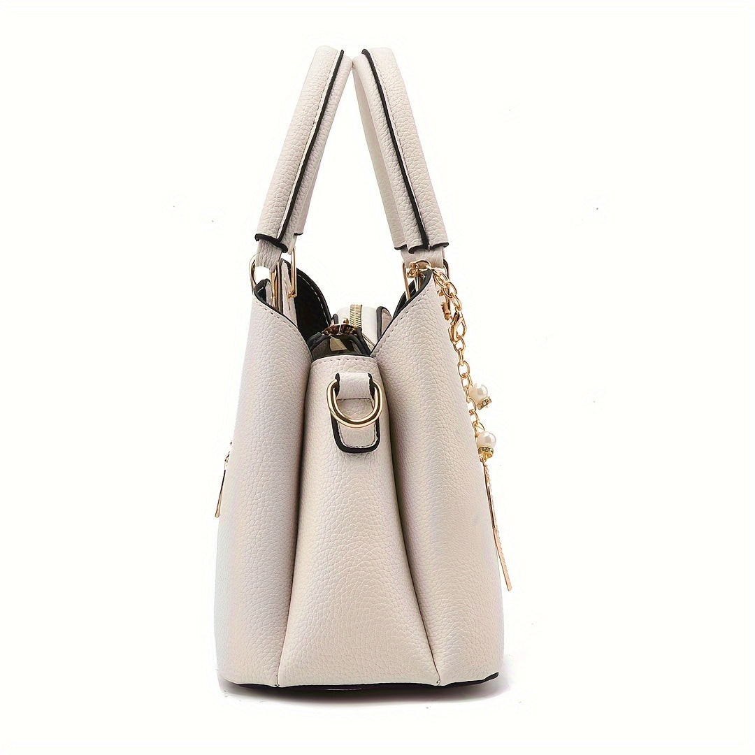 Elegant Multi-Layer Large Capacity Handbag