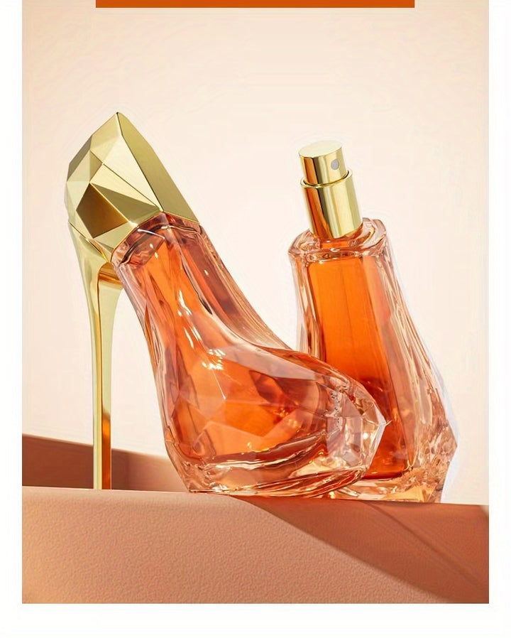 Luxurious High Heel Eau De Toilette Spray Gift Set - Long-Lasting, Refreshing Fragrance with Floral and Fruity Notes, Ideal for Dating, Daily Life, and Gift-Giving - Elegant, Sophisticated Perfume for the Modern Woman