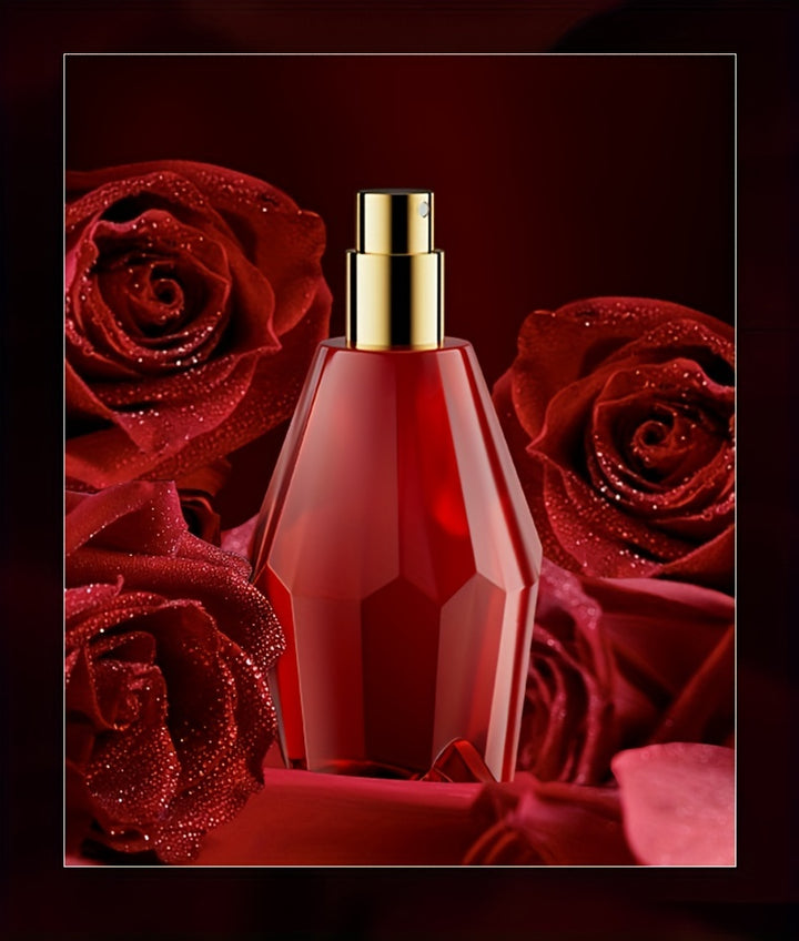 Romantic Red Rose Perfume For Women, Refreshing And Long Lasting Fragrance With Floral Notes, Perfume For Dating And Daily Life, An Romantic Gift For Her