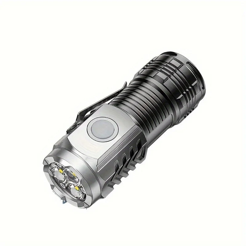 Tactical LED Mini Flashlight with Clip