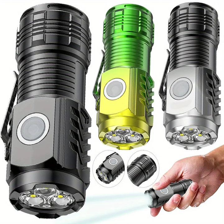 Tactical LED Mini Flashlight with Clip