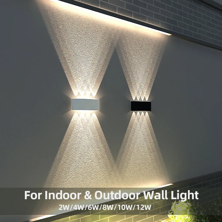 Aluminum LED Wall Lamp – Waterproof Outdoor Light