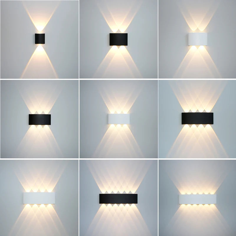 Aluminum LED Wall Lamp – Waterproof Outdoor Light