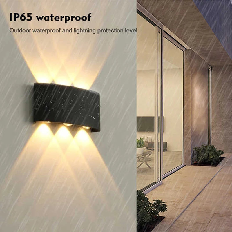 Aluminum LED Wall Lamp – Waterproof Outdoor Light