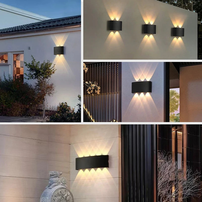 Aluminum LED Wall Lamp – Waterproof Outdoor Light