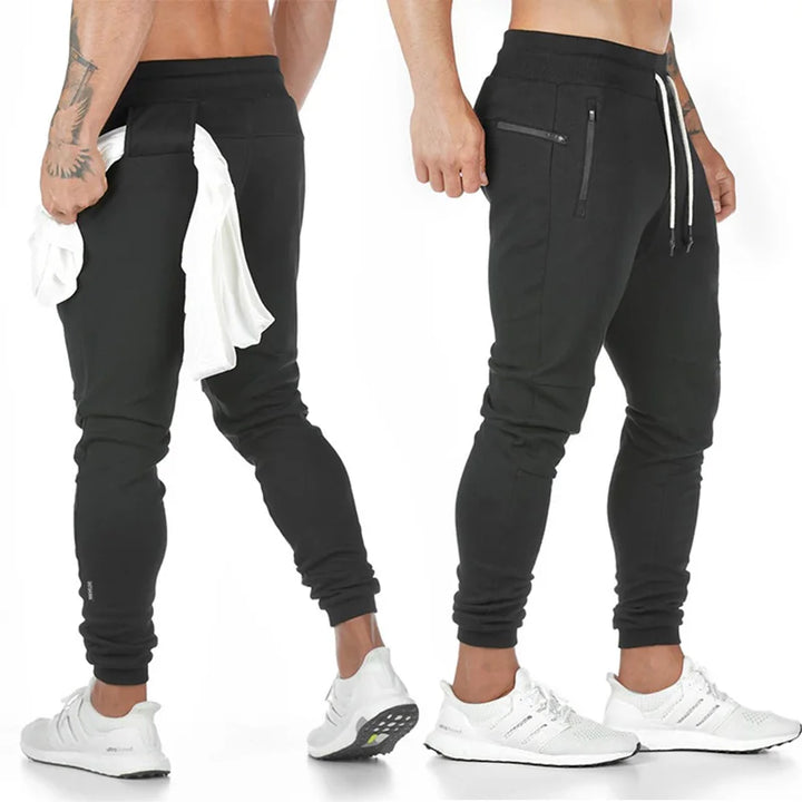 Black Fitness Track Pants