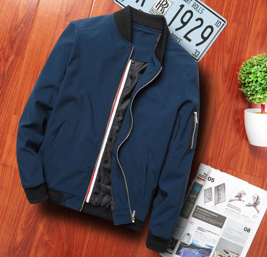 Autumn Style Men's Jacket - Youth & Comfort