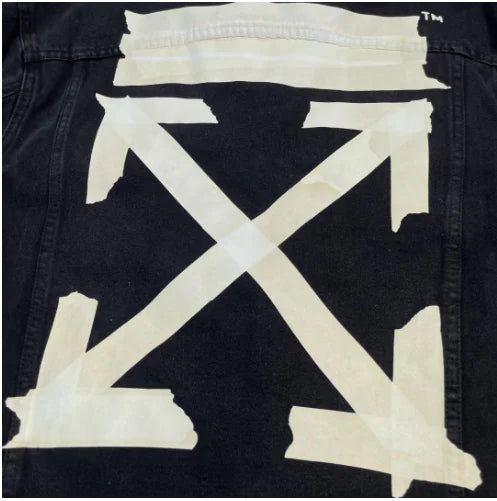 Trendy Oversized Black Denim Coat
