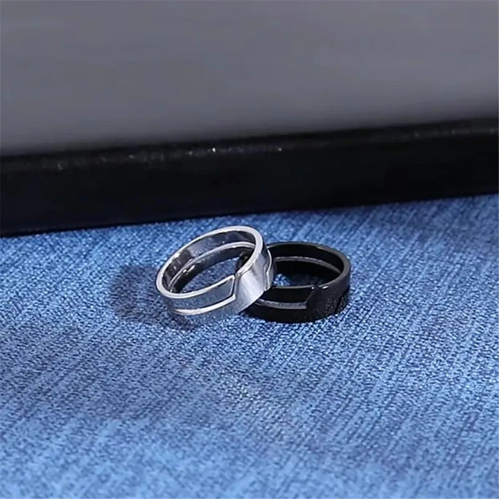 Skyrim Stainless Steel Ring for Men Women Black Minimalist Casual Finger Rings 2025 Couple Jewelry Wedding Gift for Lover