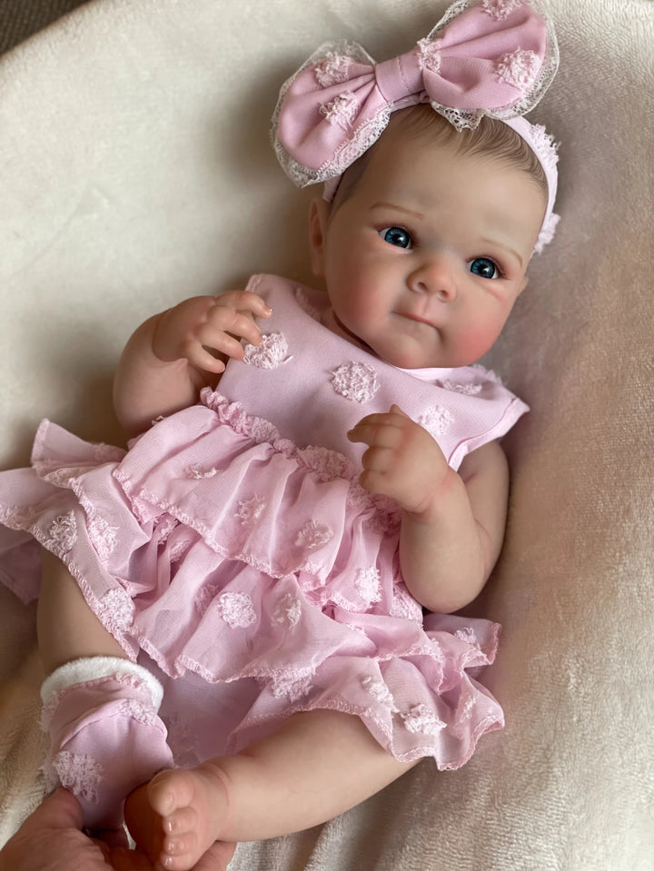 18-Inch Bettie Reborn Doll – Soft Silicone with Lifelike Hair