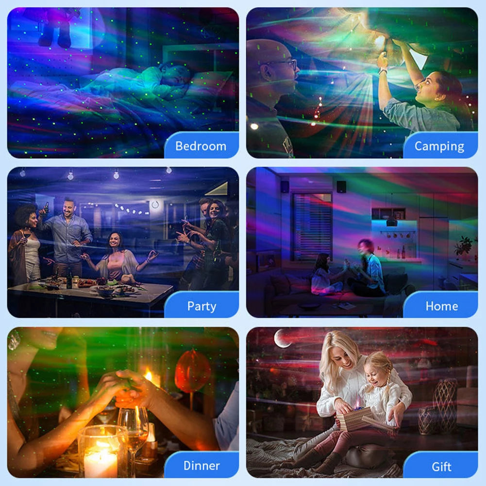 Star Projector Light Aesthetic Star Projector USB Plug In Nebula Lighting Projector with Remote Control Timing for Home Theater