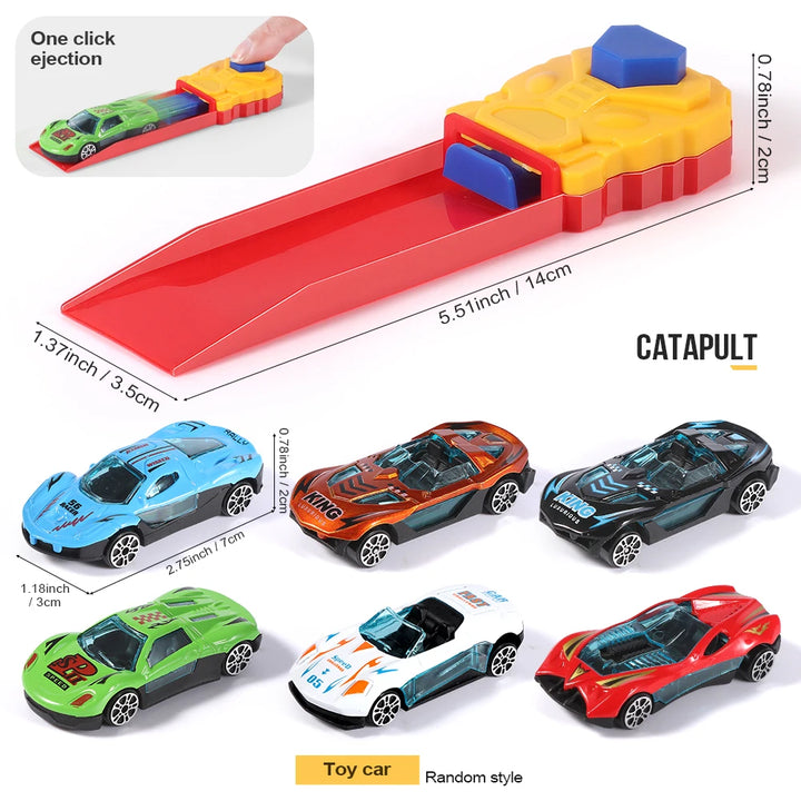 Pop-Up Toy Car Combination Set