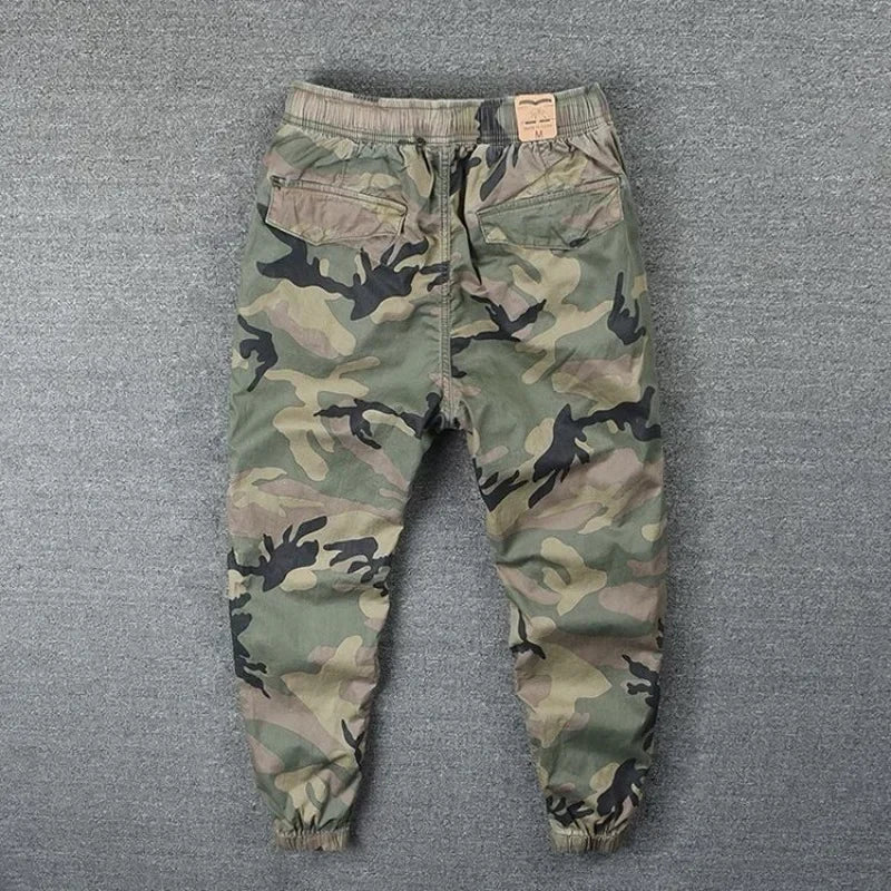 Male Trousers Camouflage Regular Fit Hiking Men's Cargo Pants Camo Winter Korean Outdoor Oversize Slacks Cheapest Baggy New In