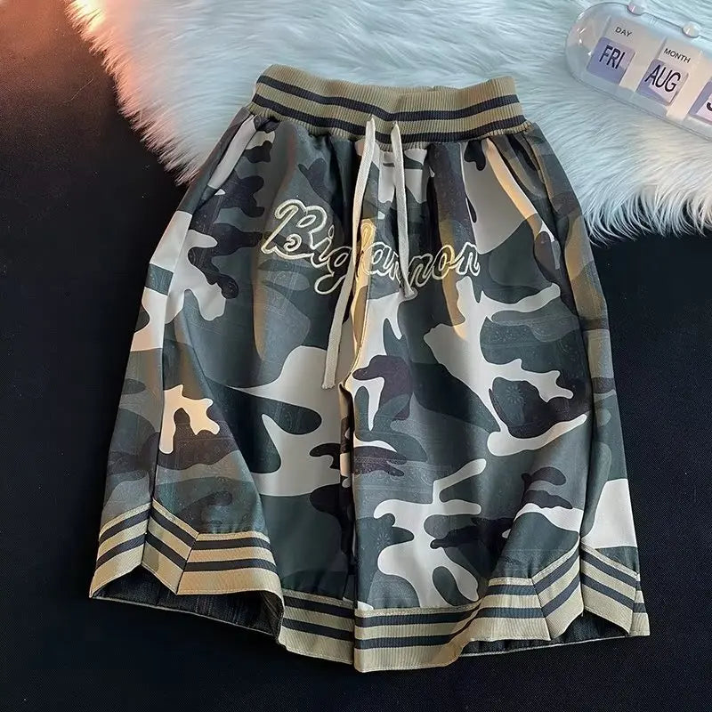 Camouflage Trousers Casual Shorts Men Classic 2024 Men Joggers Shorts Trousers Y2K Streetwear Army Style Summer Hot Sale Fashion