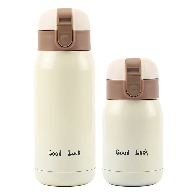 Mini Thermos Cup 200ml/360ml Pocket Cup Stainless Steel Thermal Coffee Mug Vacuum Flask Insulated Hot Water Bottle Kids Gift