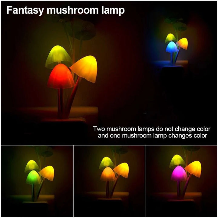 LED Wall Light – Mushroom Night Lamp