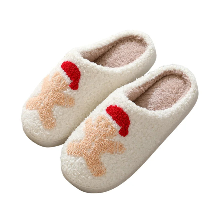 Family Fashion Slippers – Warm Cartoon Non-Slip Slides