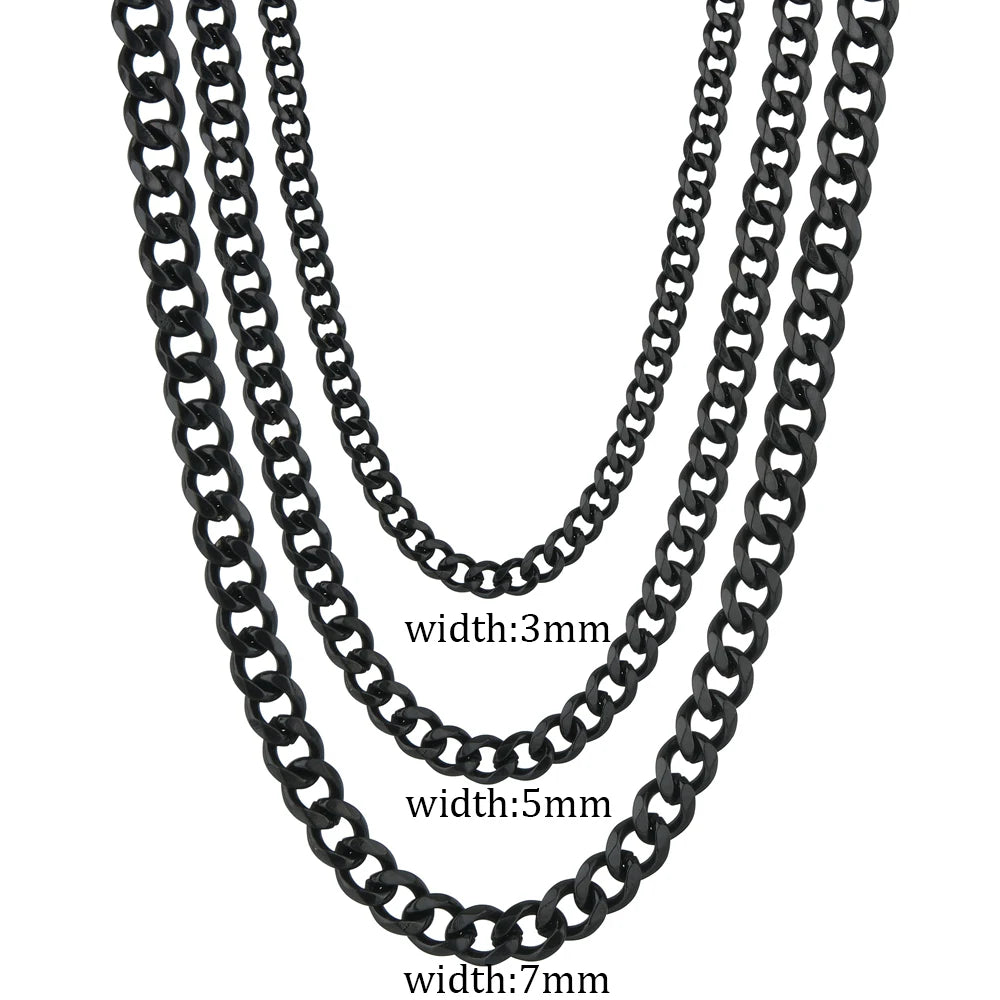 Cuban Link Chain – Punk Jewelry Necklace