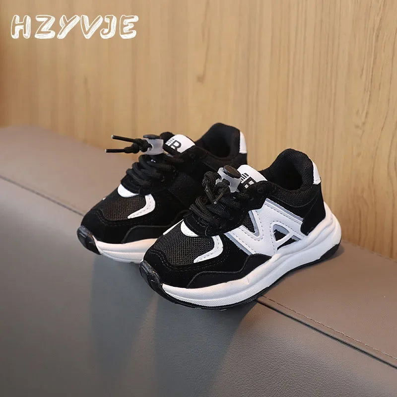 Boys and Girls Fashion Casual Sneakers Kid's Trend Chic Running Shoes Basketball Shoes Children Flat Baby Toddler Outdoor Shoes