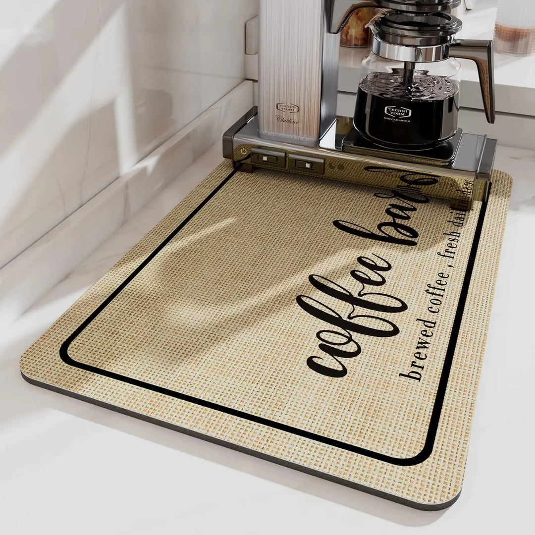 Large Super Absorbent Kitchen Mat – Quick Dry Draining Pad