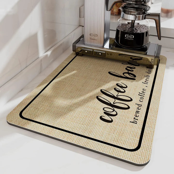 Large Super Absorbent Kitchen Mat – Quick Dry Draining Pad