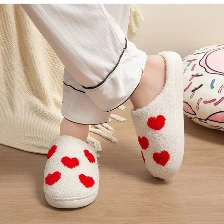 Family Fashion Slippers – Warm Cartoon Non-Slip Slides