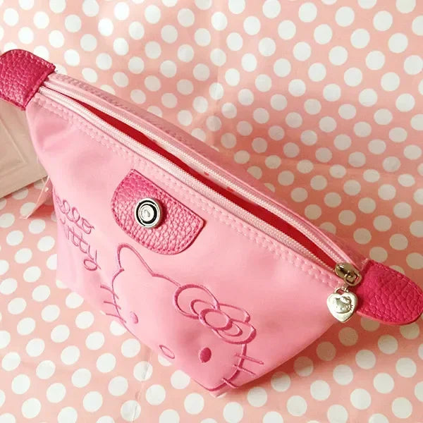 Hello Kitty Makeup Bag – Large Waterproof Handbag