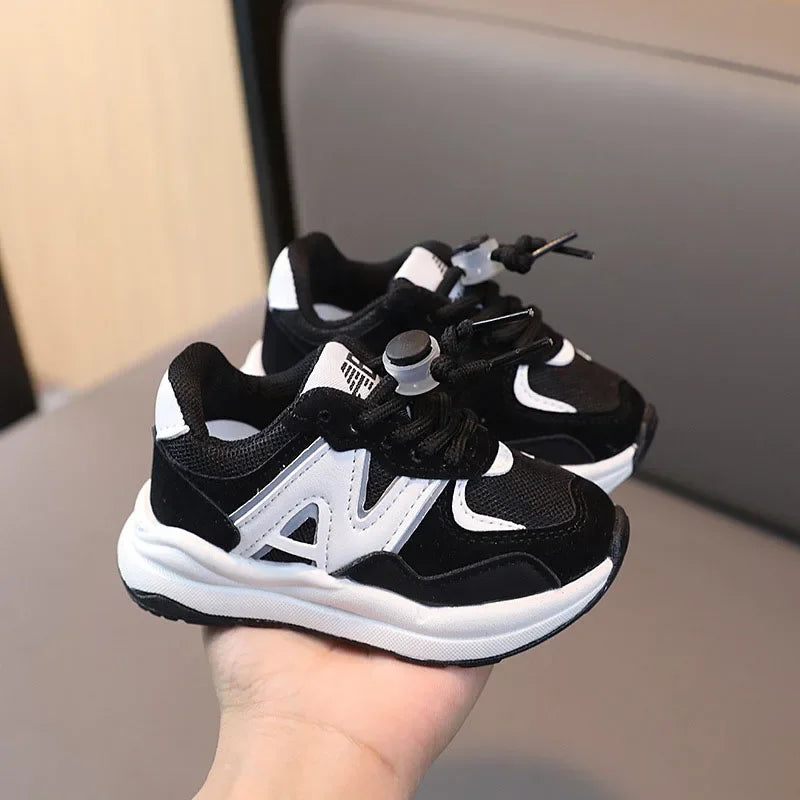 Boys and Girls Fashion Casual Sneakers Kid's Trend Chic Running Shoes Basketball Shoes Children Flat Baby Toddler Outdoor Shoes