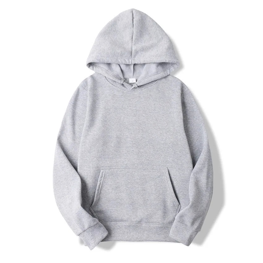 Men's & Women's Hoodies – Casual Solid Color